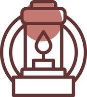 Lantern Creative Icon Design vector