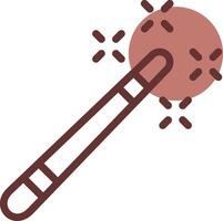 Magic Stick Creative Icon Design vector