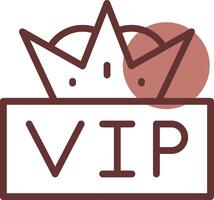 VIP Creative Icon Design vector