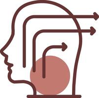 Knowledge Extraction Creative Icon Design vector
