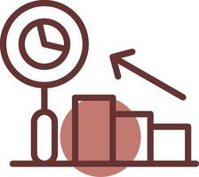 Predictive Analytics Creative Icon Design vector