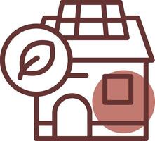 Eco Home Creative Icon Design vector