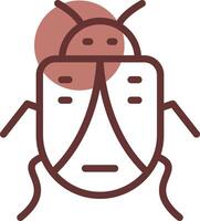 Bug Creative Icon Design vector