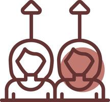 Same Approach Creative Icon Design vector
