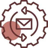 Marketing Automation Creative Icon Design vector