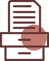 Project Inbox Creative Icon Design vector