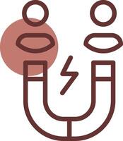 Customer Retention Creative Icon Design vector