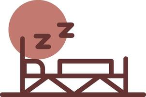 Sleep Creative Icon Design vector