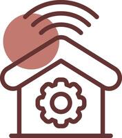 Home Automation Creative Icon Design vector