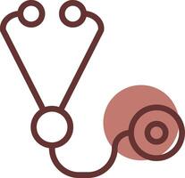 Stethoscope Creative Icon Design vector