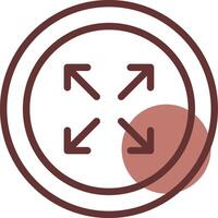 Expand Creative Icon Design vector