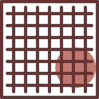 Grid Creative Icon Design vector