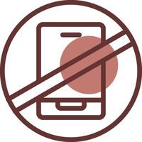 No Touch Technology Creative Icon Design vector