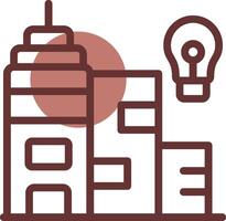 Building a Business Creative Icon Design vector