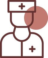 Nurse Creative Icon Design vector