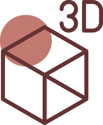 3D Object Creative Icon Design