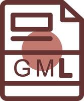 GML Creative Icon Design vector