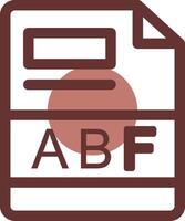 ABF Creative Icon Design vector