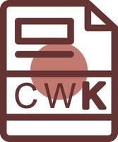 CWK Creative Icon Design vector