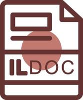 ildoc creativo icono diseño vector