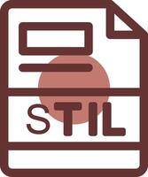 STIL Creative Icon Design vector