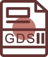 GDSII Creative Icon Design vector