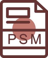 PSM Creative Icon Design vector