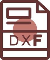 dxf creativo icono diseño vector