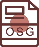 OSG Creative Icon Design vector