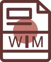 WIM Creative Icon Design vector