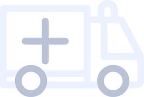 Ambulance Creative Icon Design vector