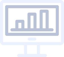 Monitoring Creative Icon Design vector