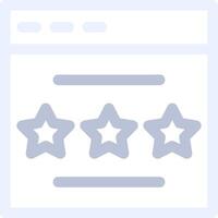 Rating Creative Icon Design vector