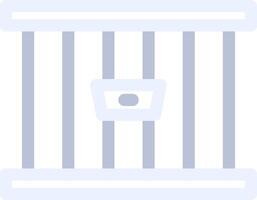 Jail Creative Icon Design vector