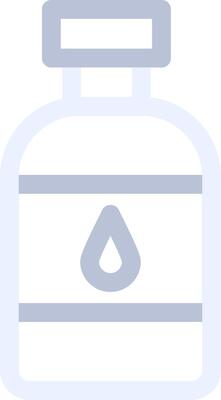 Water Bottle Creative Icon Design