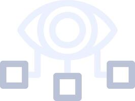 Vision Creative Icon Design vector
