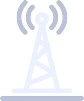 Radio Tower Creative Icon Design vector