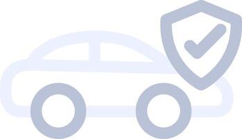 Car Insurance Creative Icon Design vector