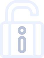 Unlock Creative Icon Design vector