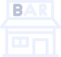 Bar Creative Icon Design vector