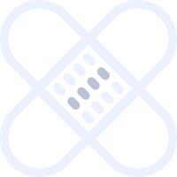 Band Aid Creative Icon Design vector