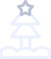 Christmas Tree Creative Icon Design vector