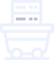Data Mining Creative Icon Design vector