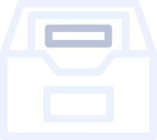 Files Box Creative Icon Design vector