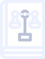Law Book Creative Icon Design vector