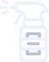 Spray Bottle Creative Icon Design vector