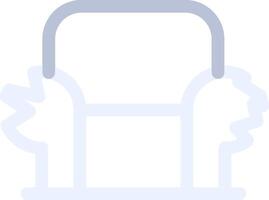 Sofa Creative Icon Design vector