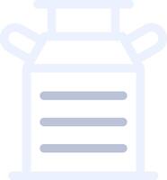 Milk Tank Creative Icon Design vector