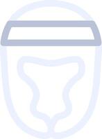 Helmet Creative Icon Design vector