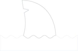 Shark Creative Icon Design vector